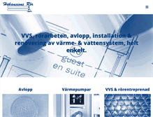 Tablet Screenshot of hakanssonsror.se